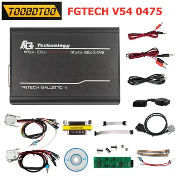 

Fgtech 0475 Galletto 4 V54 ECU Chip Tuning Tool Eu Version Fgtech 0475 Add BDM Function/Tricore/OBD KCAN No Need To Activate
