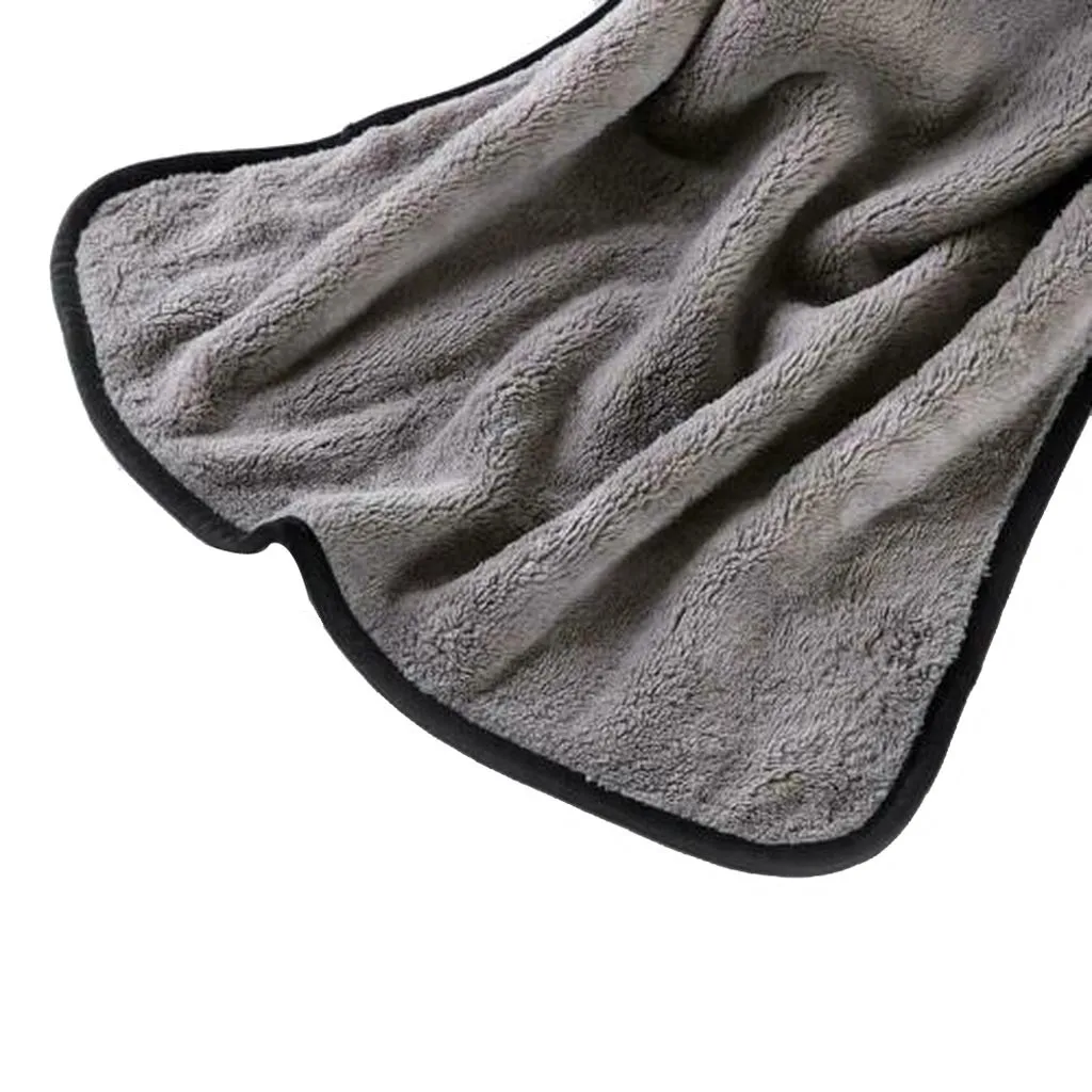Профессиональное полотенце из микрофибры для мытья автомобиля быстросохнущие супер-впитывающие полотенца королевская плюшевая Премиум салфетка для очистки из микроволокна# C