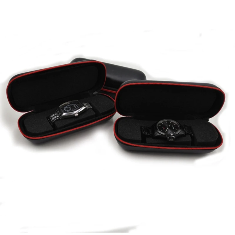 Watch Storage Box Portable EVA Waterproof Zippered 1PC For Exhibition
