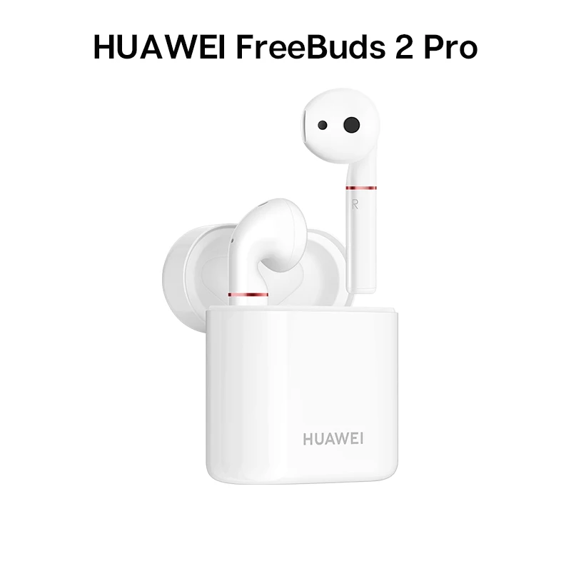 HUAWEI FreeBuds 2 FreeBuds 2 Pro Bluetooth 5,0 динамический HWA Беспроводной наушники двойное нажатие Управление Водонепроницаемый IP54 - Цвет: FreeBuds 2 Pro White
