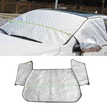 

Dustproof Snow Cover Exterior Front Silver Sunshade 1.5x2.45m Adjustable