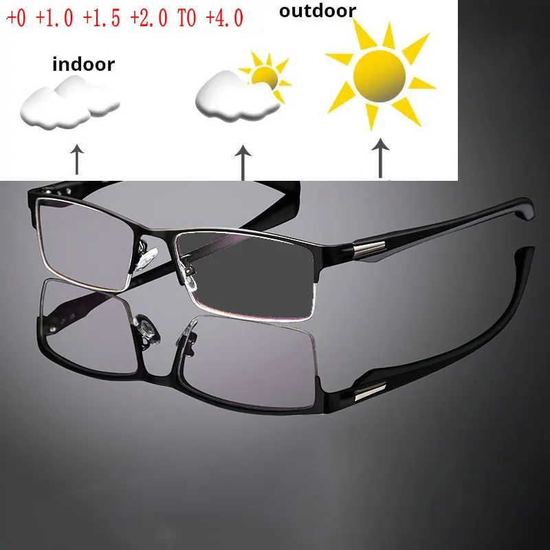 Progressive Multifocal Glasses Transition Sunglasses Photochromic 