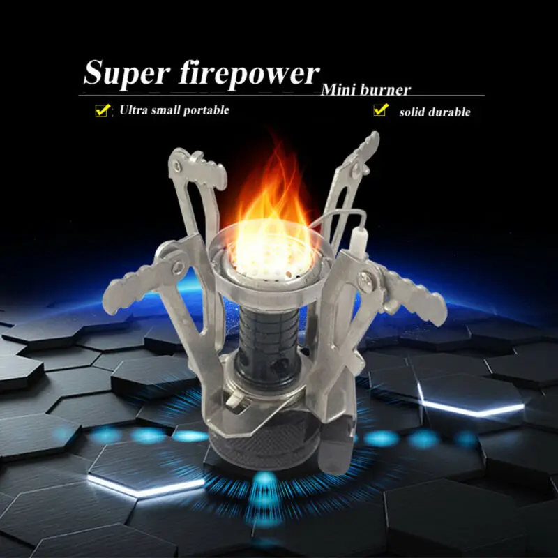 Outdoor Portable Folding Mini Camping Oven Gas Stove Survival Furnace | Спорт и развлечения