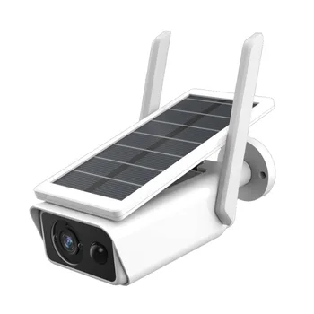 

IP66 Waterproof Monitor WiFi 1080P Solar Powered Outdoor Wireless ABS Security Camera PIR Motion Detection Night Vision HD Lens