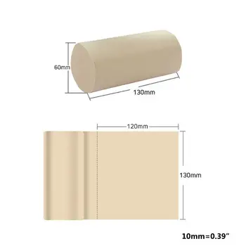 

12 Rolls Paper Home Household 4 Layers Bath No Core Soft Toilet Paper GXMC
