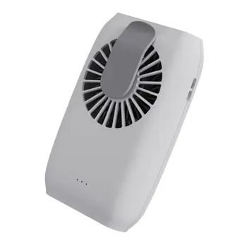 

Usb Fan 2-in-1 Mini Electric Fan portacle mobile power Hanging Waist Neck Fan Lazy Fan Portable Desktop Small Fan