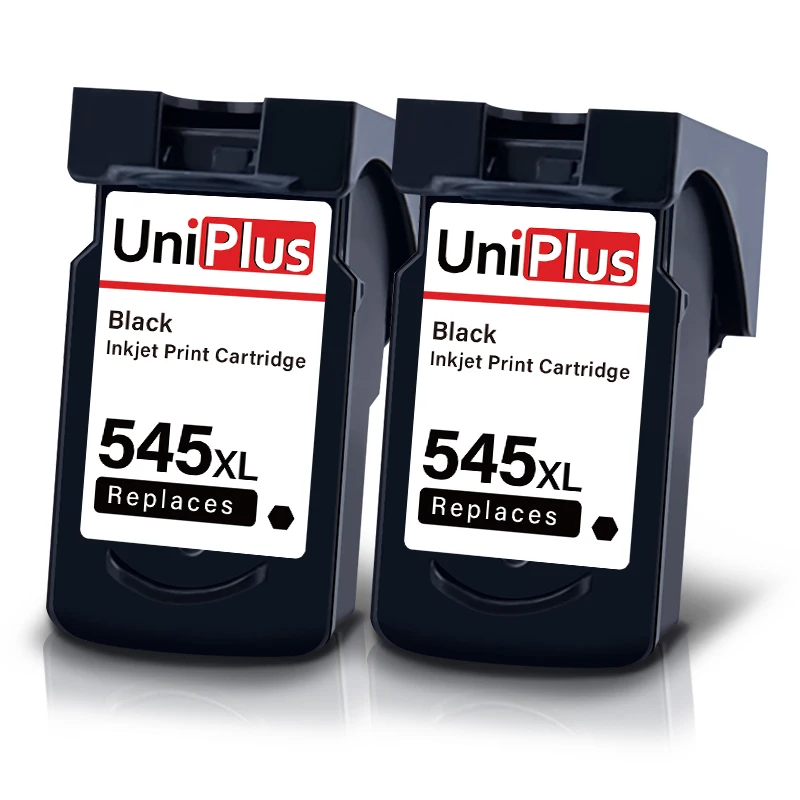 2pcs-545XL Black UniPlus PG545 CL546 черный картридж Замена для Canon 545 Canon 546 для принтера Pixma MG3050 MG2555S MX495 MG3051 TR4550 - Цвет: 2pcs-545XL Black