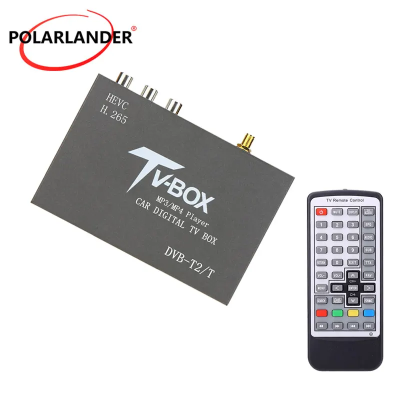 

Car TV receiver box multiple OSD language Automatic/manual scan channel search 10-24V blue/black Support speeds over 160 km/h