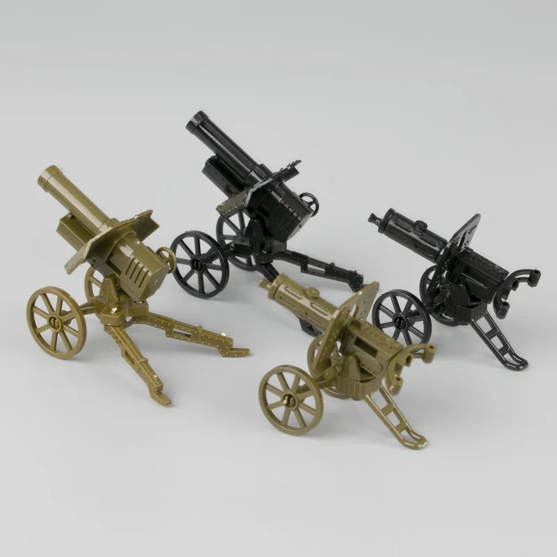 

MOC Military Weapons Anti-Aircraft Artillery Compatible with Small Particle Building Blocks Accessories Children's Toys