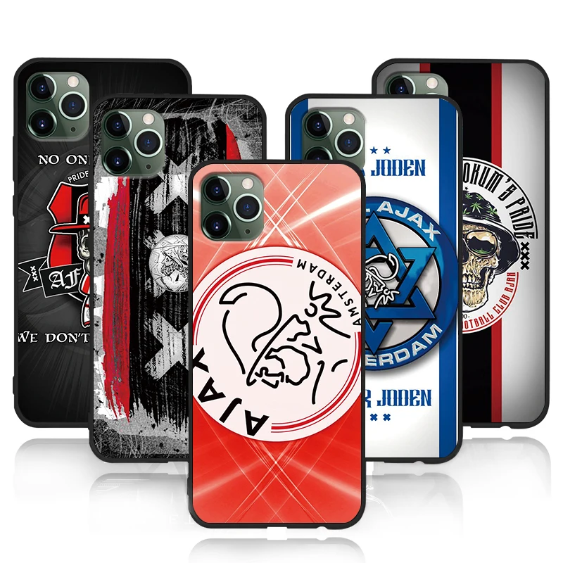 Ajax командный спортивный чехол для телефона Iphone XS Max XR X 8 7 6 6S Plus 11 Pro 5 s SE Силиконовый