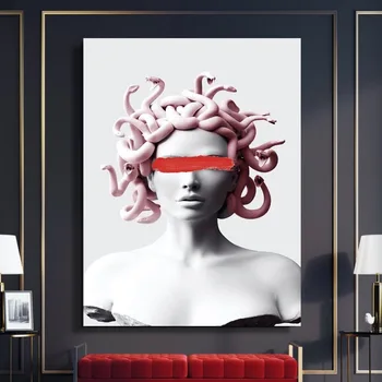 

Wall Art Canvas Painting Poster Decorative Art Girl Canvas Prints Tableau Mural Abstract Painting Pictures For Wall Tuinposter