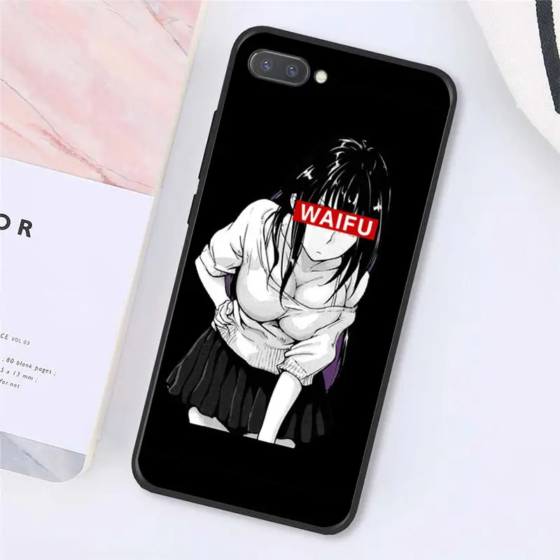 Yinuoda Sugoi Senpai waifu чехол для телефона аниме для huawei Honor 8A 8X9 10 20 Lite Honor 7A 7C Honor10i