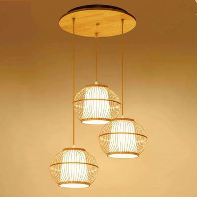 

Азия бамбуковый искусство подвесной светильник s столовая плетеная кухня подвесные светильники Античная спальня de фонарь ротанга подвесной светильник осветительные приборы
