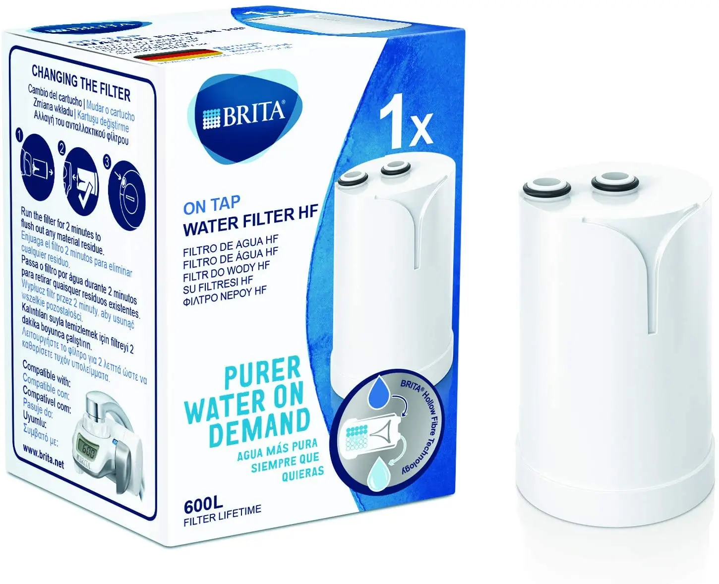 BRITA On Tap Filtering System for Replacement Filter, Water Purifier,  Faucet, 600 L|Water Filters| - AliExpress