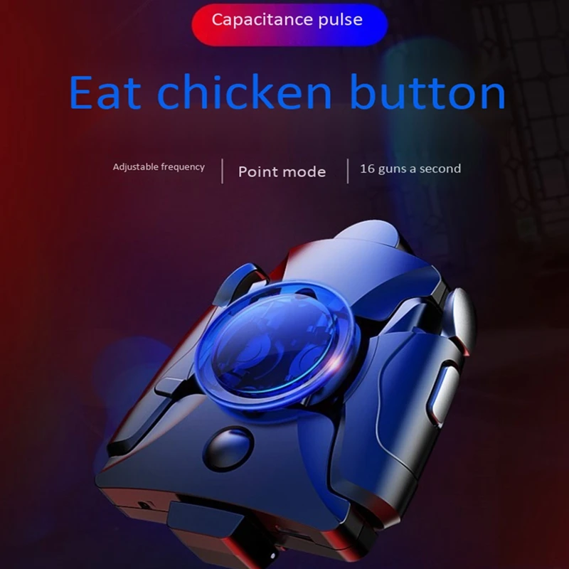  FFYY-Phone Stand Gamepad Joystick Transformers Fast Trigger Shooter Controller for PUBG Mobile Gami