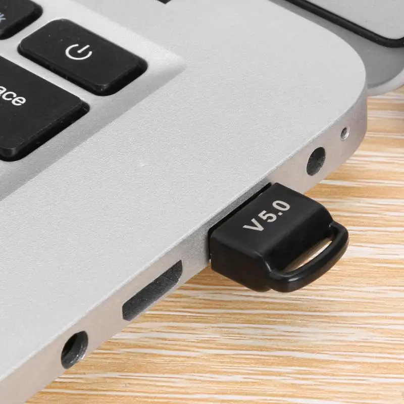 USB Bluetooth 5,0 адаптер передатчик приемник высококачественный пластик Прочный портативный музыкальный звук аудио ключ для ПК