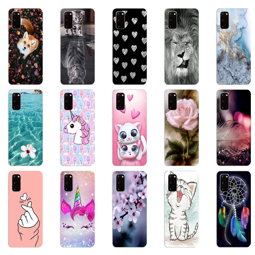 Custodia Per Samsung S20 Custodia Cover In Silicone Tpu Per Samsung Galaxy S20 Plus Coque Fundas Per Samsung Galaxy S20 + Paraurti 4