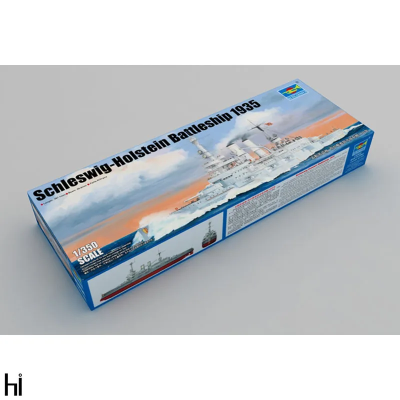 Trumpeter 05354 1/350 SMS Schleswig-Holstein Deutschland класс линкор военный корабль сборка пластиковая