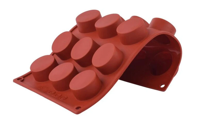 Силиконовая форма с 15 полостями круглая для помадки инструменты выпечки тортов