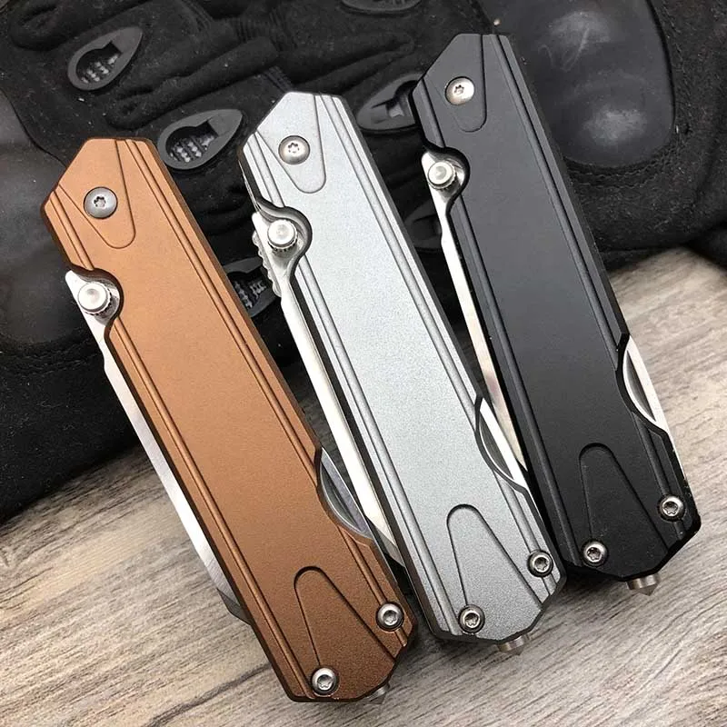 Sanremu-7117-Folding-Multi-Tool-Messer-12C27-Klinge-Aluminium-Griff-Outdoor-Camping-Jagd-Obst-Schneiden-Messer (2)