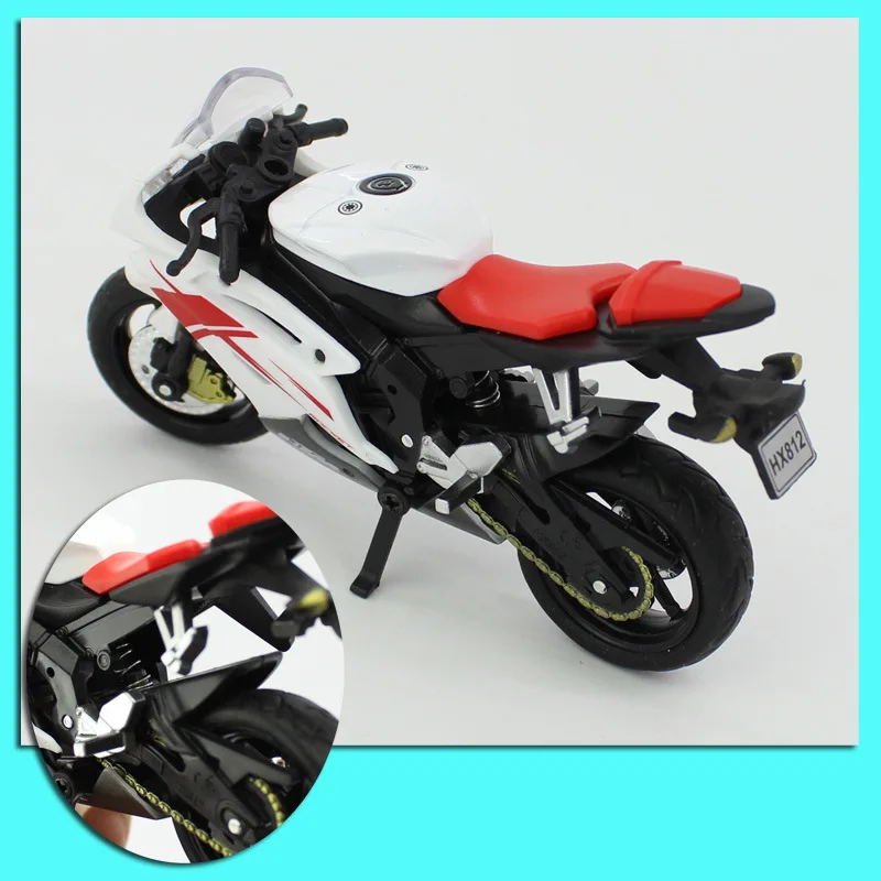 1: 18 Honda Suzuki Yamaha Triumph модель мотоцикла с базой