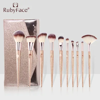 

Rf4 Branch 5 Branch 10 Portable Models Gold and Silver Onion Powder Beauty Makeup Tool Kit Makeup Brush