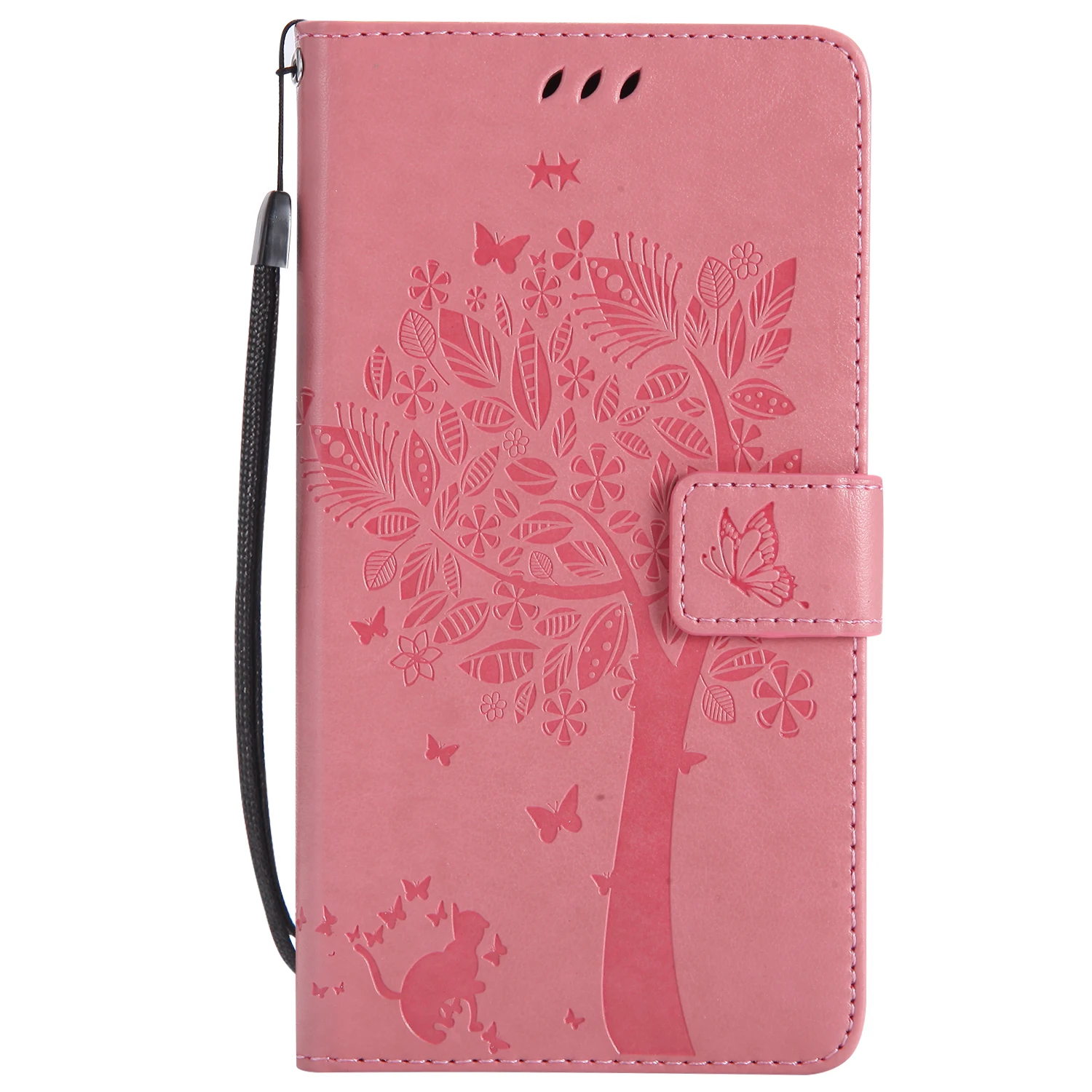 pink Флип-кейс для samsung SM-A705MN/DS Galaxy A70 кожаный чехол 6," samsung A70 SM-A705GM/DS телефон сумка samsung A70 чехол сумка - Цвет: pink