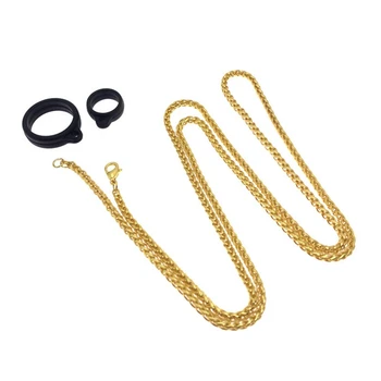 

Silicone Connector Necklace Lanyard For Novo Nord Minifit For JUUL Myle RELX Vape Pen Pod Kit Lanyard Necklace Vape Accessories