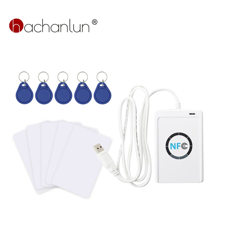 Считыватель NFC ACR122U USB бесконтактная смарт-карта Ic и записывающее устройство Rfid