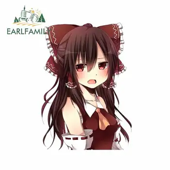 

EARLFAMILY 13cm x 9.6cm For Anime Fine Car Stickers Auto Car Assessoires Decal Vinyl Material Scratch-proof For JDM SUV RV