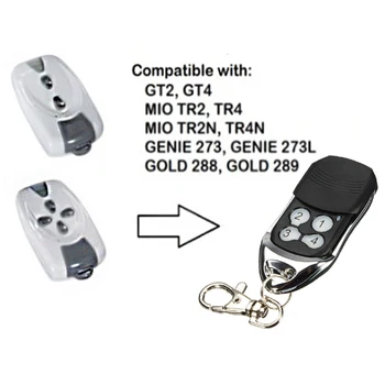 

For GT2,GT4 replacement garage door remote control 433.92MHZ