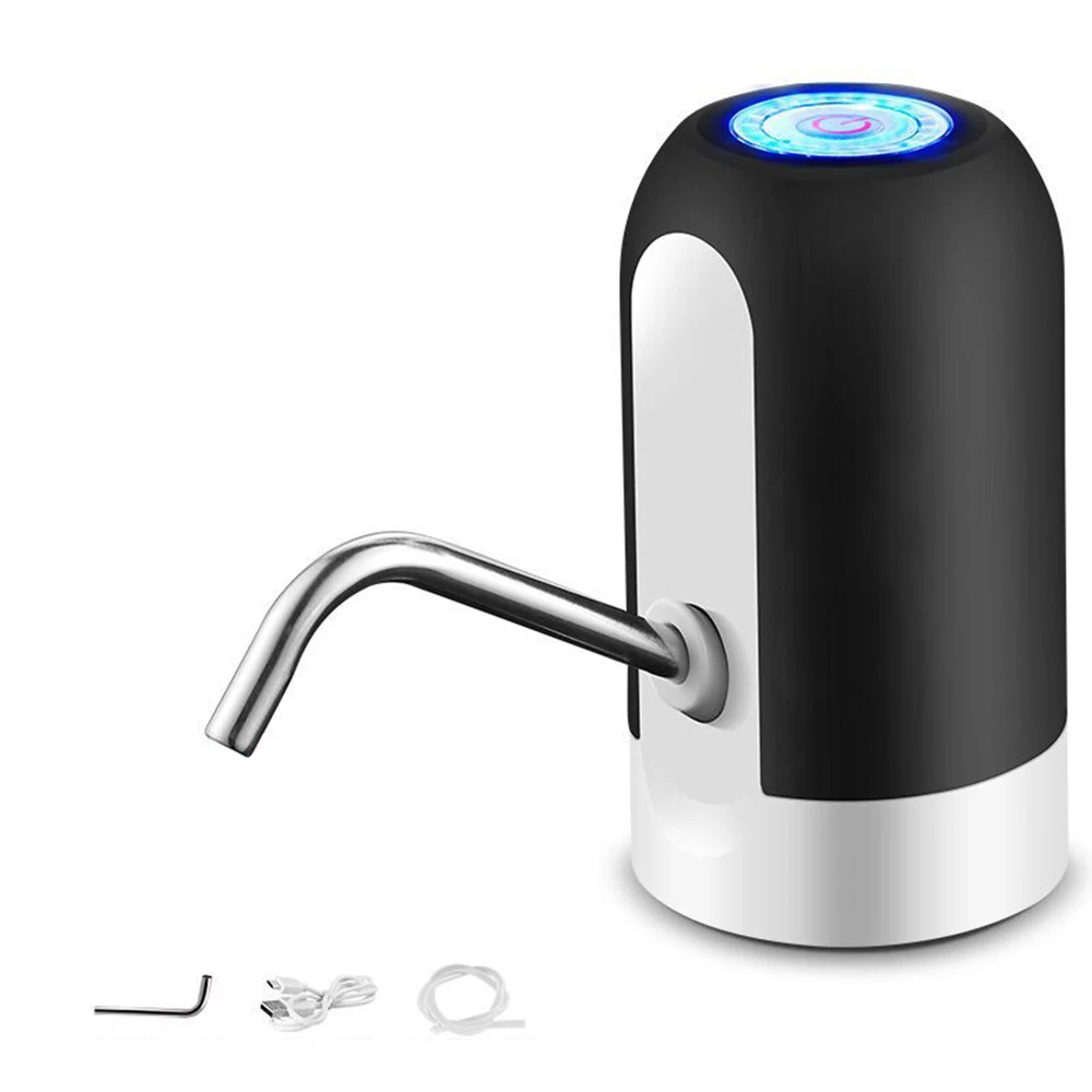 Насос для бутылки воды портативный usb зарядка автоматический насос для питьевой воды портативный Электрический диспенсер для воды переключатель бутылки для воды