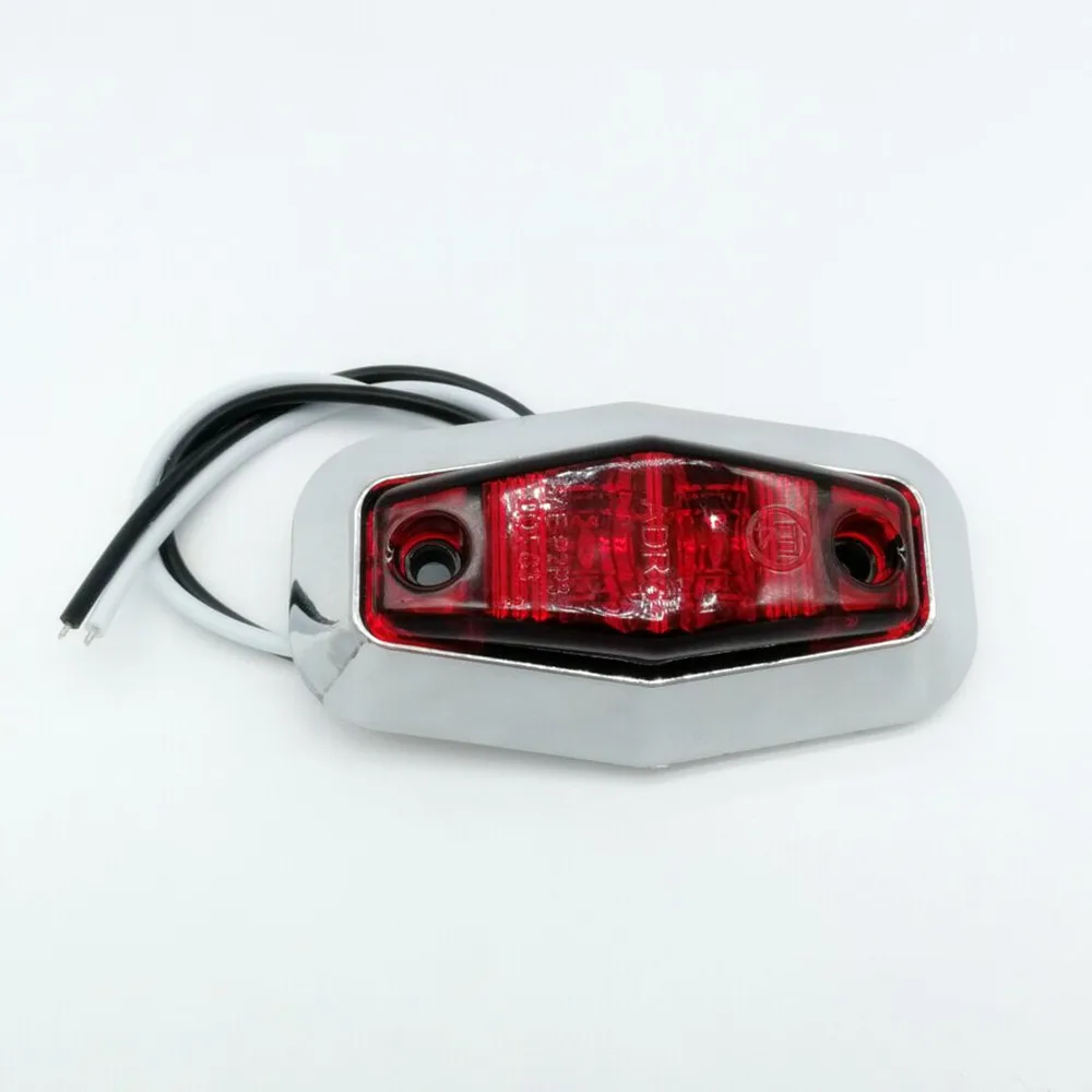 10x Red SMD LED Side Marker Tail Light Clearance Lamp Car Truck Trailer 12V 24V 10x Red SMD LED Side Marker Tail Light Clearance Lamp Car Truck Trailer 12V 24V