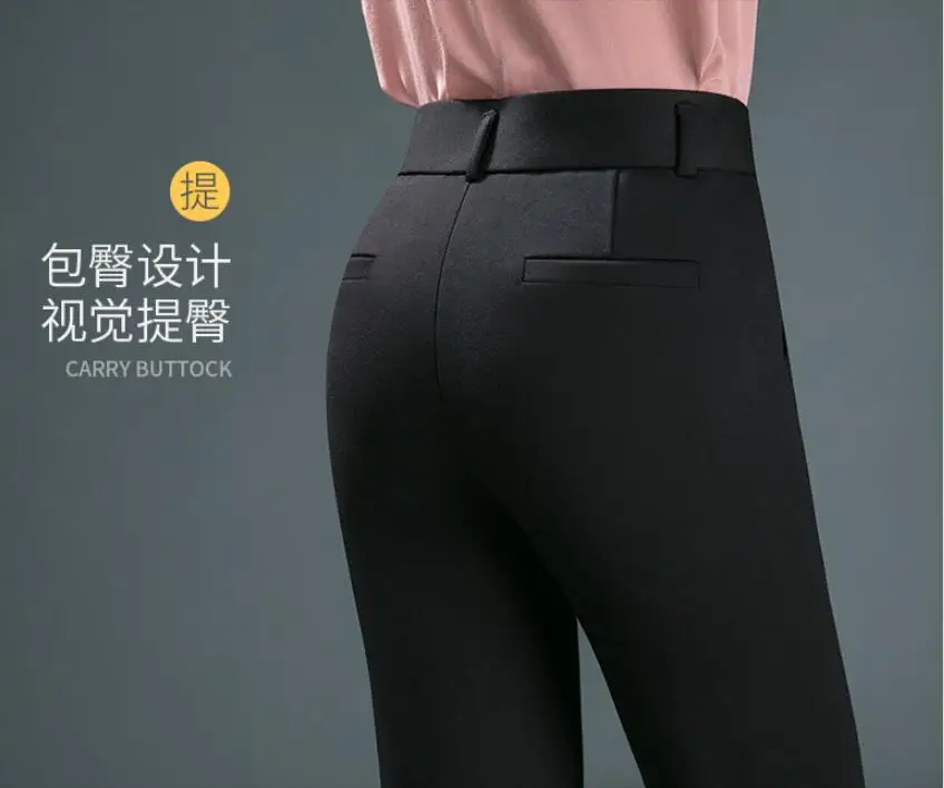 plus size clothing Plus Size 5XL Add Velet Mom Pants 2021 Solid Colors High Waist Casual Women Trousers Elastic Loose Straight Atumn Winter Pants jogger pants