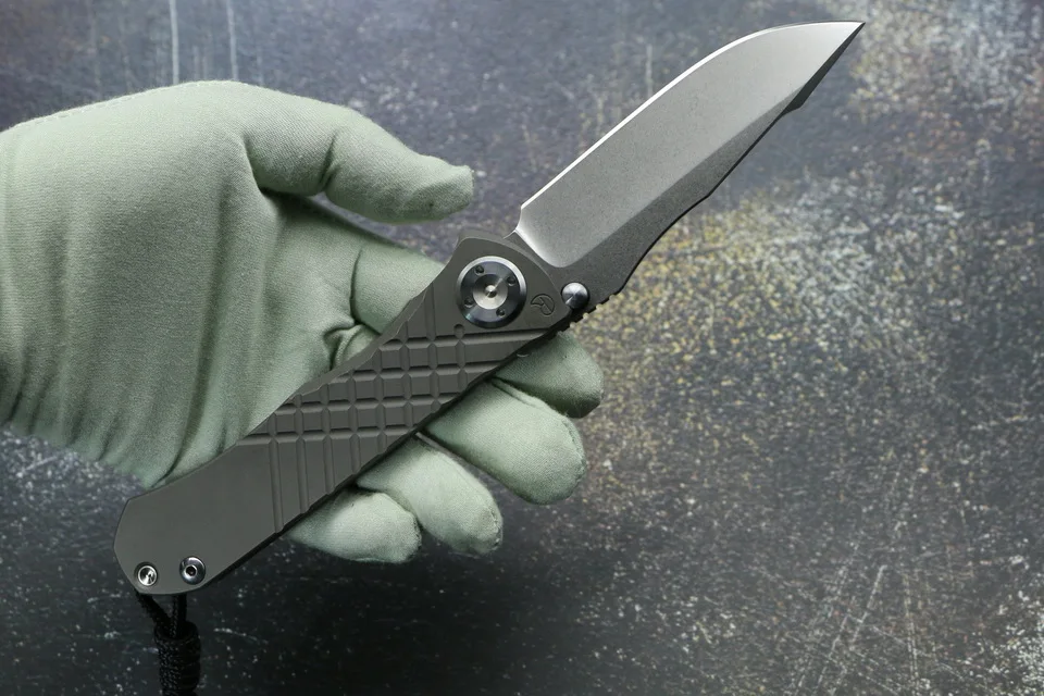 Kevin John CR умнумзаан складной нож m390 лезвие titanium ручка Отдых Охота Выживание Карманный Кухня фрукты Ножи EDC инструменты