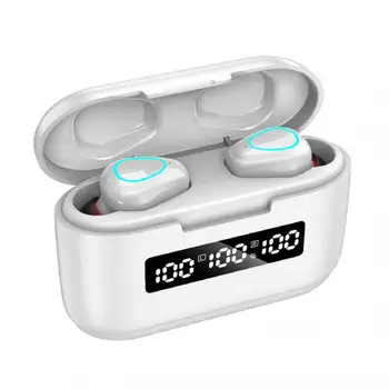 

Bluetooth 5.1 Headset TWS Wireless Earphones Mini Earbuds Stereo Digital Display Bluetooth Headset Volume Control Earphones