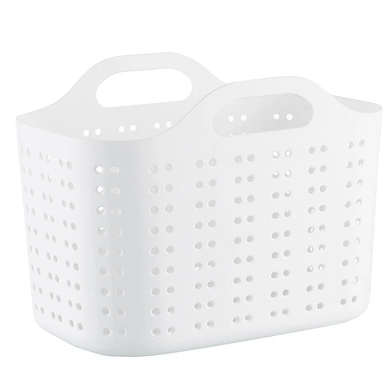 

Plastic Portable Dirty Basket for Washing and Home Bathroom Sundries Children's Toys Baby Laundry Dirty Clothes Storage Basket