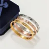 Stainless Steel Cuff Bracelets Bangles For Women Fashion CZ Charm Women Bangle Jewelry Accessories Crystal Bracelet lover Gift 3
