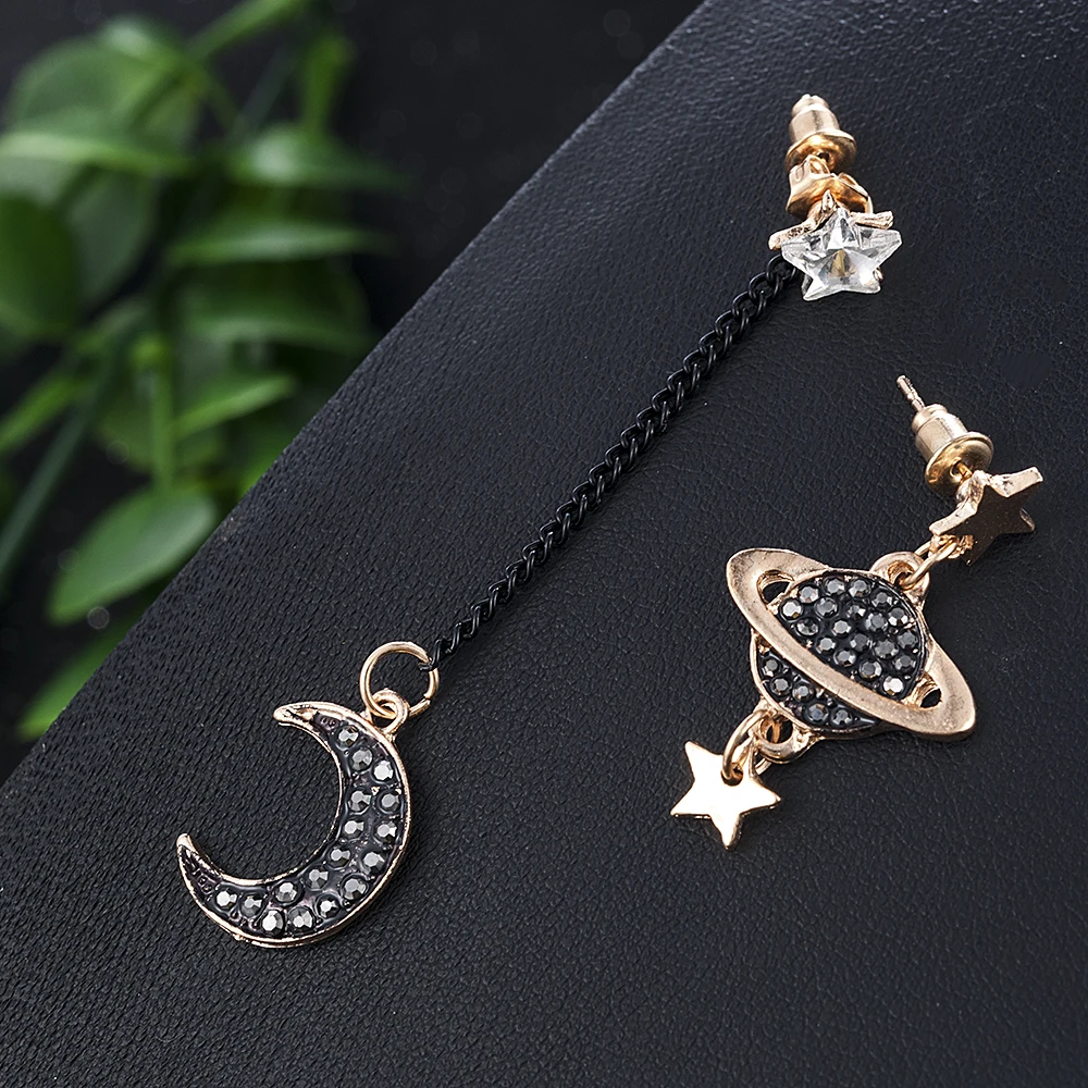 Серьги женские модные длинные асимметричные|Серьги-подвески| |