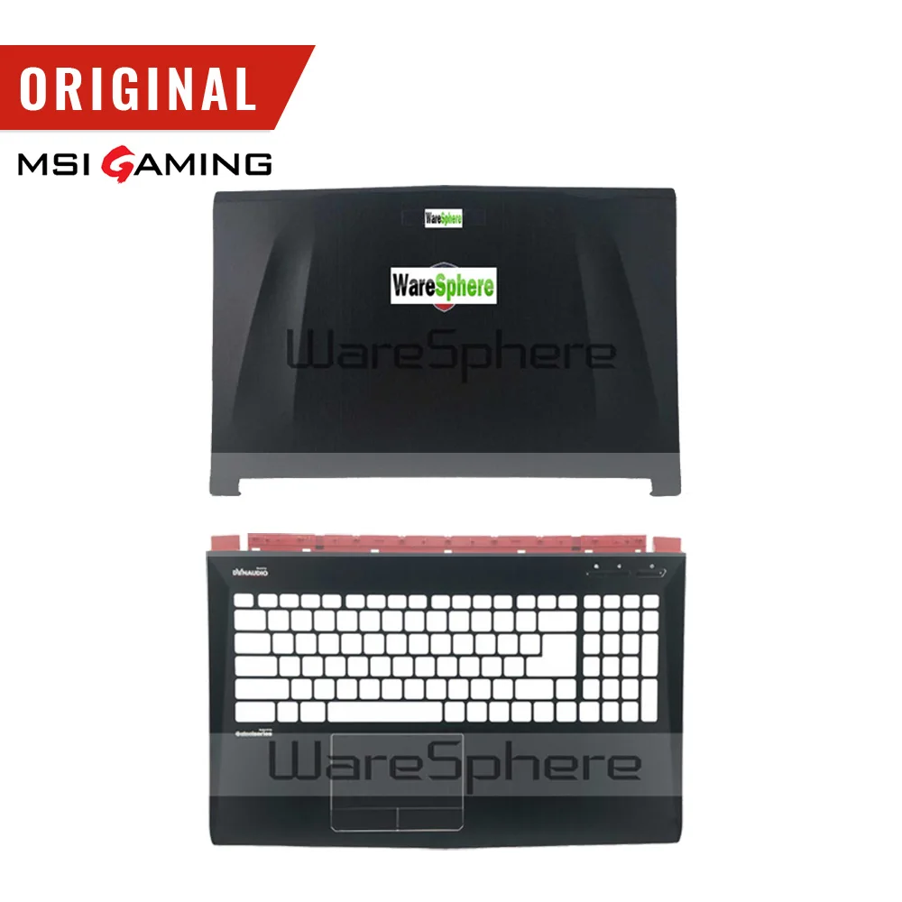 Для MSI GE62 GE62MVR GE62VR MS-16J1 MS-16J2 MS-16J3 3076J1A212Y31 задняя крышка верхней панели крышки Нижняя крышка клавиатуры Черный - Цвет: A and C Shell