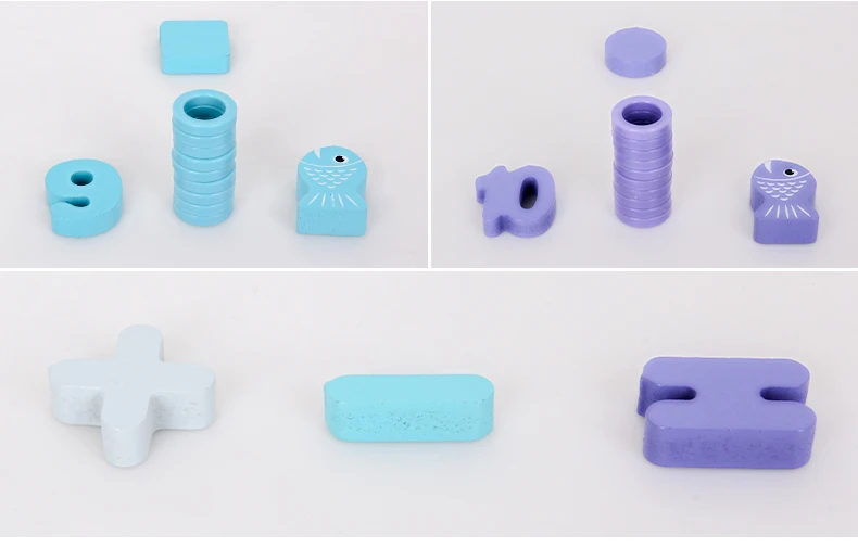 Kids Toys Montessori Educational Wooden Toys Digital Shape Matching Math Baby Early Learning Educational Toys For Children Gift