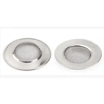 

Stainless Steel Sewer Sink Mesh Strainer Basin Drain Basket Stopper Filter