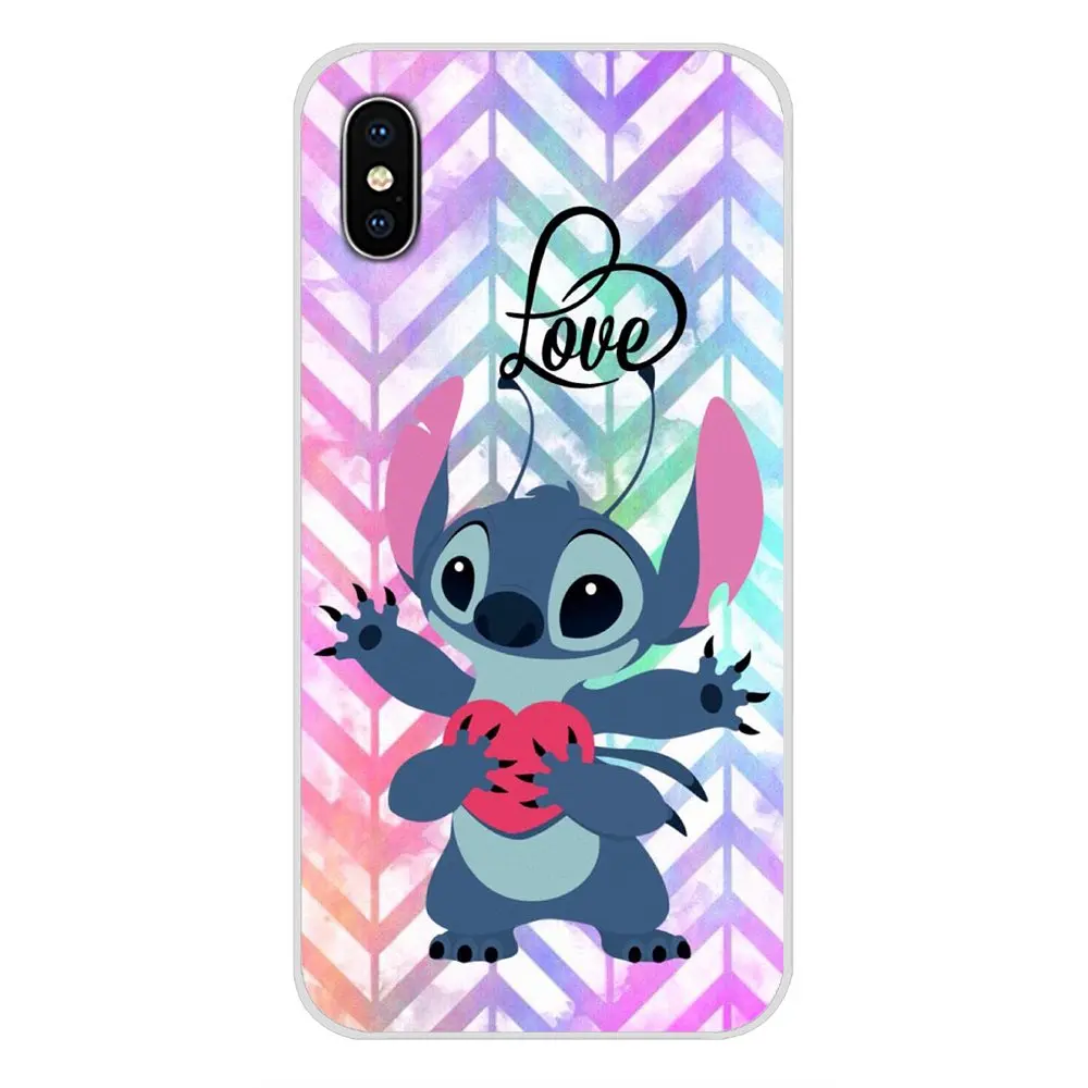 Аксессуары чехлы для телефонов Lilo& Stitch милый мультфильм для Xiaomi Redmi 4A S2 Note 3 3S 4 4X5 Plus 6 7 6A Pro Pocophone F1 - Цвет: images 5