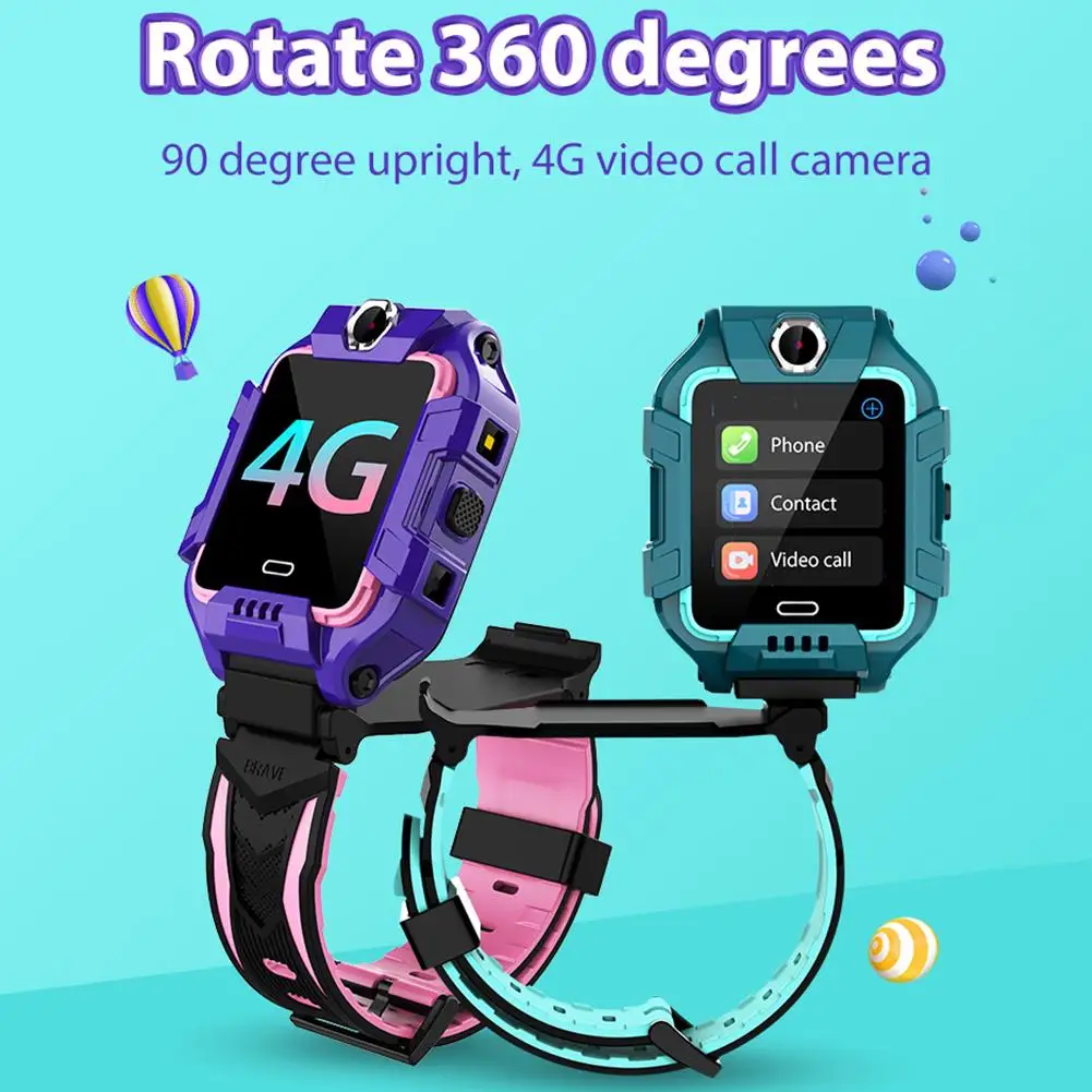 

Y99A Kids 4G Smart Watch GPS+WiFi+LBS Location SIM Dual Camera 360-degree Rotation Smartwatch Smart clock Phone watches band