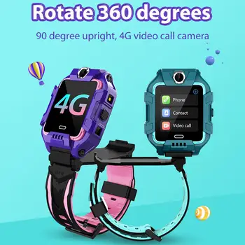

Y99A Kids 4G Smart Watch GPS+WiFi+LBS Location SIM Dual Camera 360-degree Rotation Smartwatch Smart clock Phone watches band