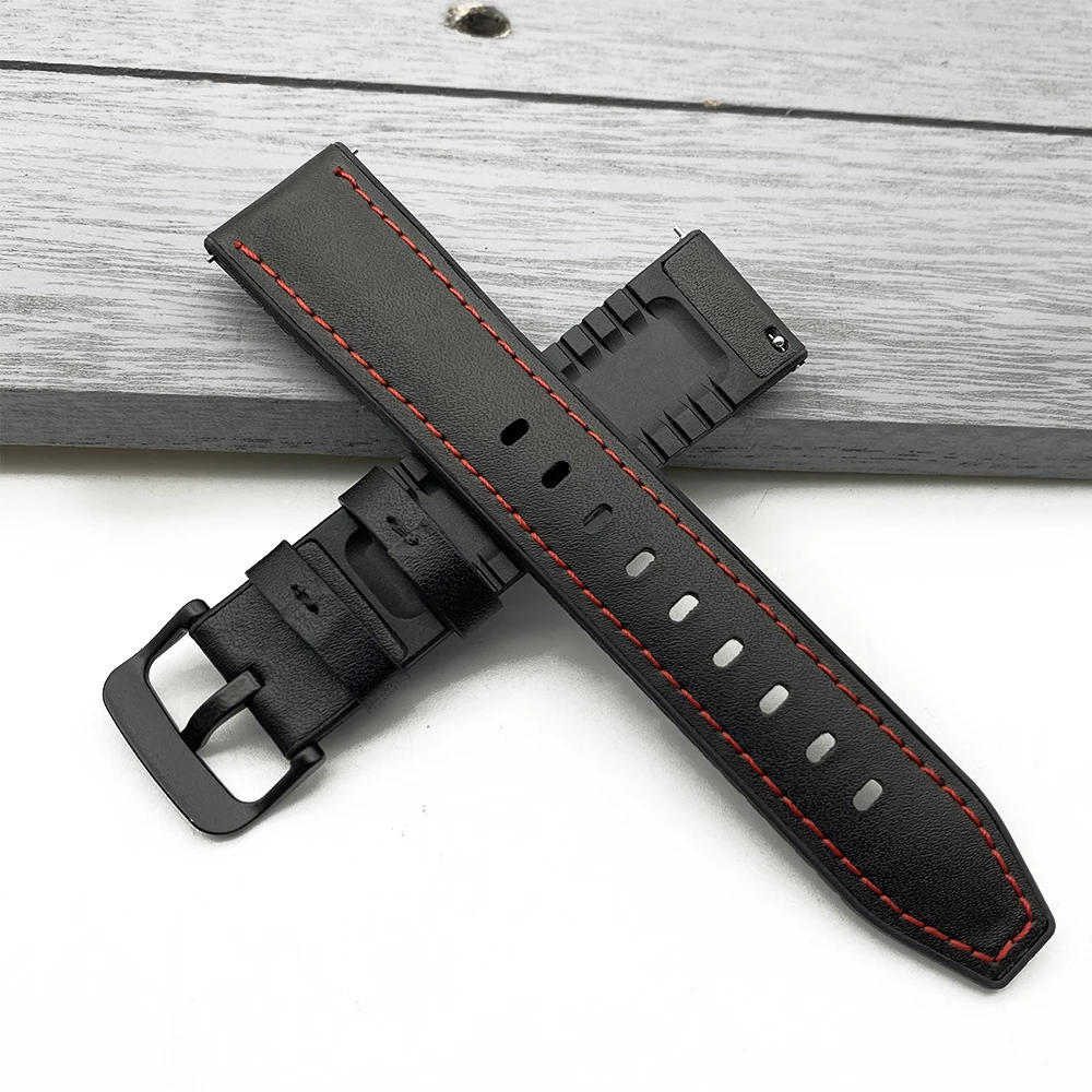 New Age Original Design Leather Watch Band 20mm 22mm Wrist Strap For PAM Accessories | Наручные часы