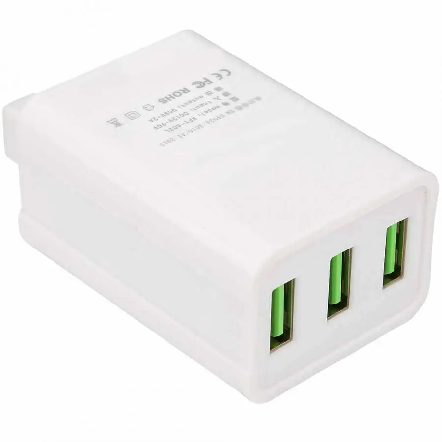 

12-85V 2.1A Electric Bicycle Power Socket Adapter Portable Three-Port USB Phone Charger Outdoor Riding Accessories