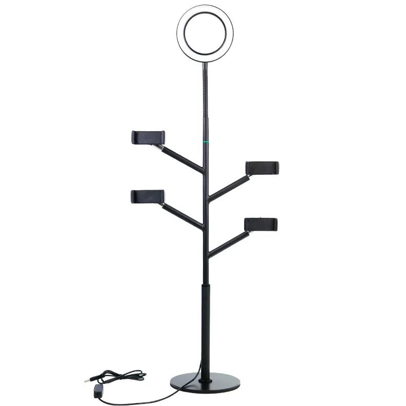 

Mobile Phone Live Holder Flood Lamp Beautification MultiCam Live Holder Desktop Multi-functional Microphone Bracket