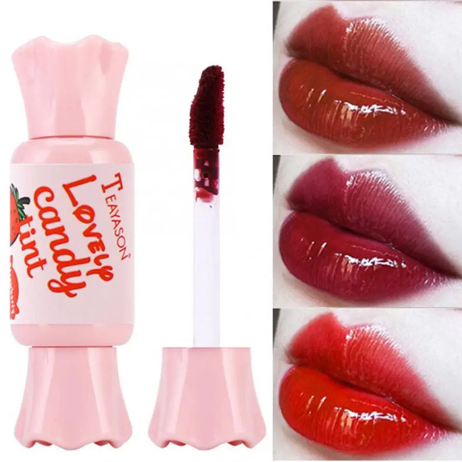 

Moisturizing Long Lasting Lipstick Waterproof Lovely Candy Dyeing Liquid Lip Tint Lipgloss With Sweet Flavour Lip Cosmetic