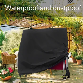 

Indoor Outdoor Table Tennis Cover Universal Full Protection Gym Foldable Dustproof Oxford Fabric Playground Lightweight Anti UV